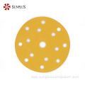 Gold Latex Paper 6 Inch Car Paint Sandpaper